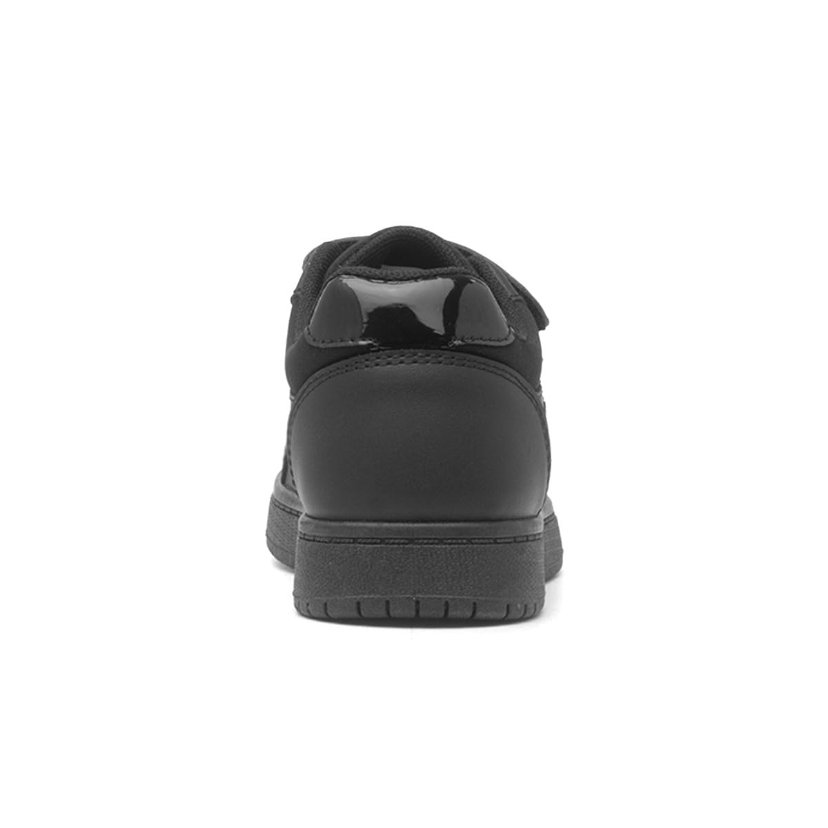 XL Kids Black Double Easy Fasten Heart Trainer — view 5