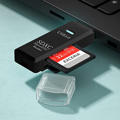 Usb 3.0 Sd Card Reader For Pc, Micro Sd Card To Usb Adapter, Card Reader For Camera Memory Card Reader, Wansurs Card Reader For Laptop (1 Pack Usb3.0) #TOP6