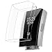 Produktbild Bandmax Hülle kompatibel für Fitbit Charge 2, Weiche TPU Schutzhülle Ultradünn Allseitig Schutz stossfest Kratzfest wasserdicht Gehäuse Tasche Case Displayschutz für Fitbit Charge 2(transparent)