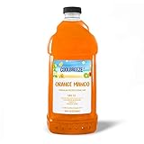 Cool Breeze Beverages Ready to Use Slush Mix, Orange/Mango, 1/2 gallon