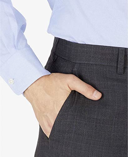 Lauren Ralph Lauren Mens Classic-Fit Wool Plaid Pants 42W X 30L Grey/Blue #TOP1