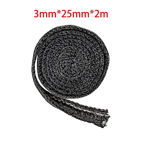 Leefasy Vedação de fogão a Cabo de vedação de fibra de de alta densidade Corda de fogões planos auto