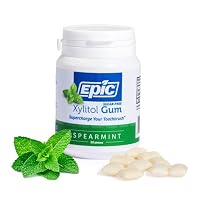 Epic Dental Spearmint Xylitol Gum 50-Pieces