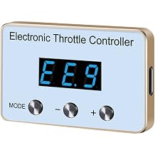 9 Drive Mode LED Electronic Throttle Response ControllerGas Pedal-Racing Accelerator Pedal Booster Compatible with Nissan Frontier Navara Pathfinder NP300 Maxima TtitanBlue