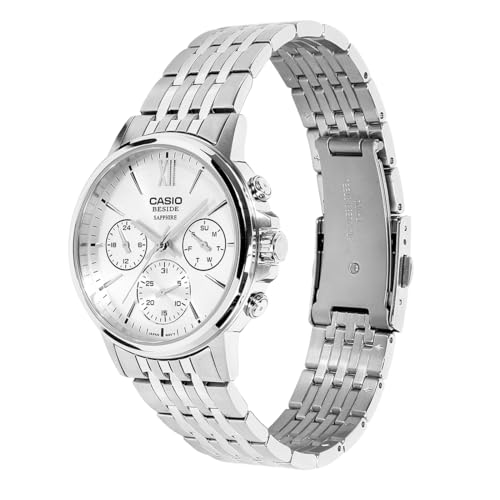 Image of Casio Enticer Men BMS-300D-7AVDF Analog Silver Watch Men (A2542)