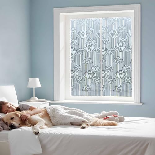Vinilo decorativo para ventana privacidad 19.6 x 39.3 pulgadas miniatura 3