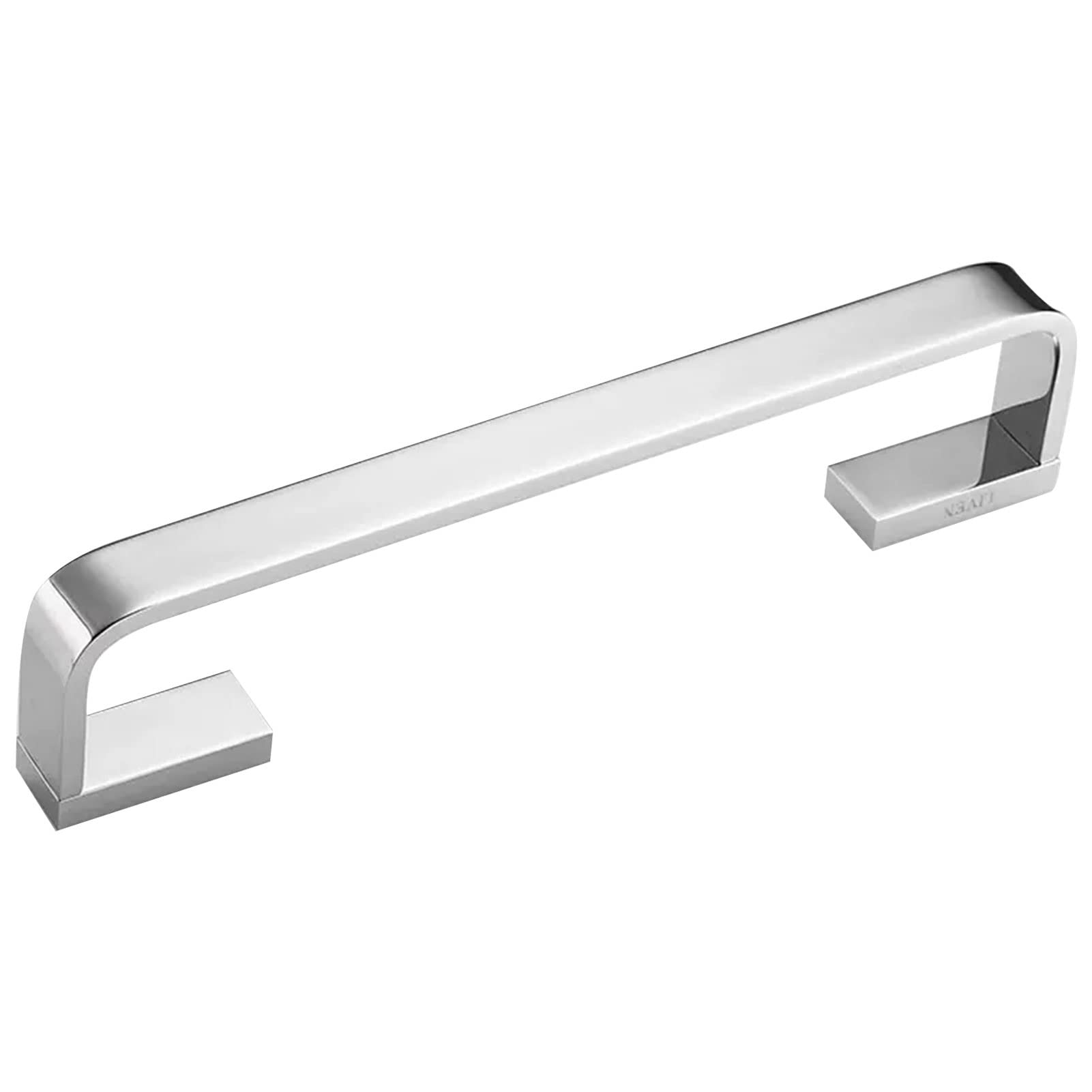 LMYSXAOZ Single Towel Bar Rail,Wall Mounted Rack,30cm-70cm All Copper Rails,Silver Holder for Bathroom Hardware Kitchen Toilet,Polished Finish (Size : 50cm)