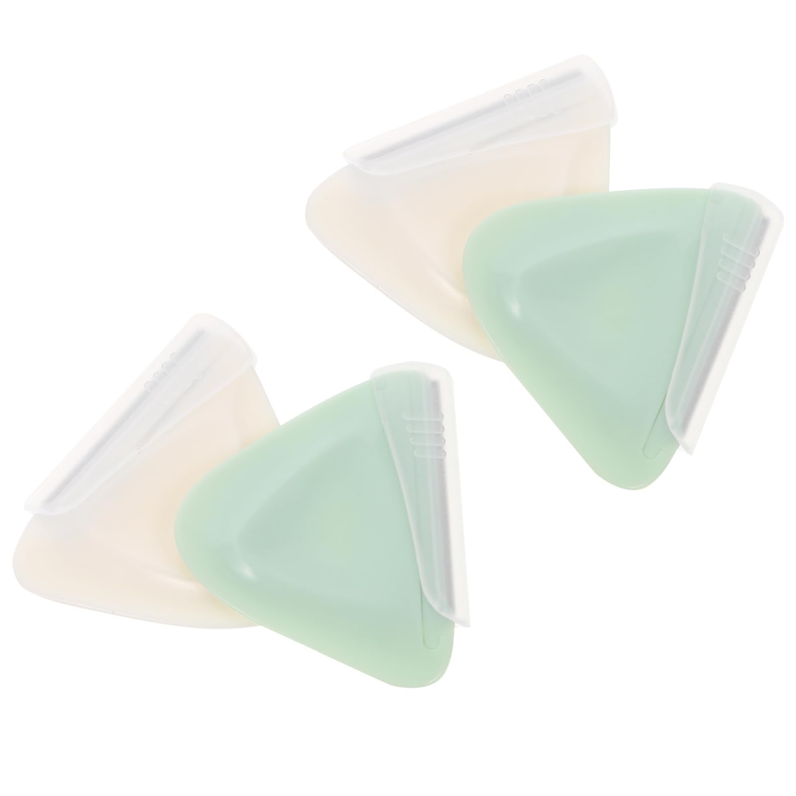 IWOWHERO Eyebrow Shavers Set 4pcs Face Razors Protective Mesh for Brow Face Lips Arms Legs Underarms Easy to Use