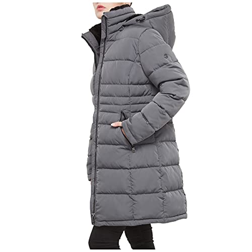 Rokka&Rolla Women's Faux Fur Lined Maxi Puffer #TOP30