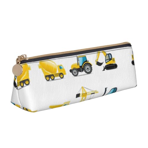 Generic - Étui À Crayons Camion De Machinerie Lourde De Dessin Animé Trousse De Maquillage Durable Porte Crayon Enfant, Pour Adultes, Garçons, Les Enfants
