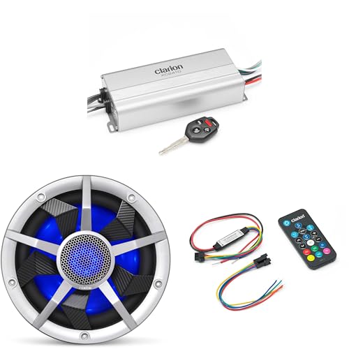 Clarion Marine 4 Channel Amp & 10