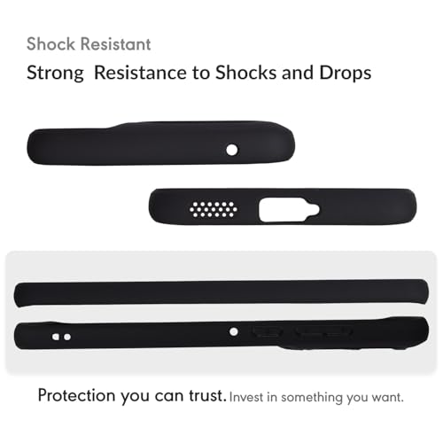 Image of SPRIG Compatible with Moto Edge 60 Fusion EdgeTone Back Cover Drop Tested Shock Proof Mobile Case for Men, Women, Boys and Girls with Camera Protection (Black Transparent)