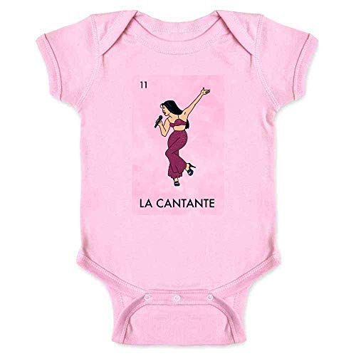 Image of Pop Threads La Cantante Singer Mexican Lottery Funny Parody Tejano Music Baby Toddler Kids Girl Boy T-Shirt