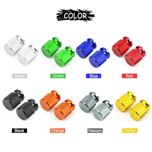 Bouchons de valve CBR500R bleu pour sorties et road-trips