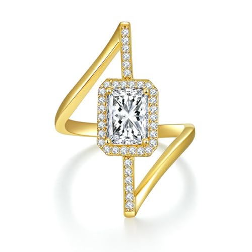 Bague moissanite 2 carats le cadeau parfait pour marquer vos moments