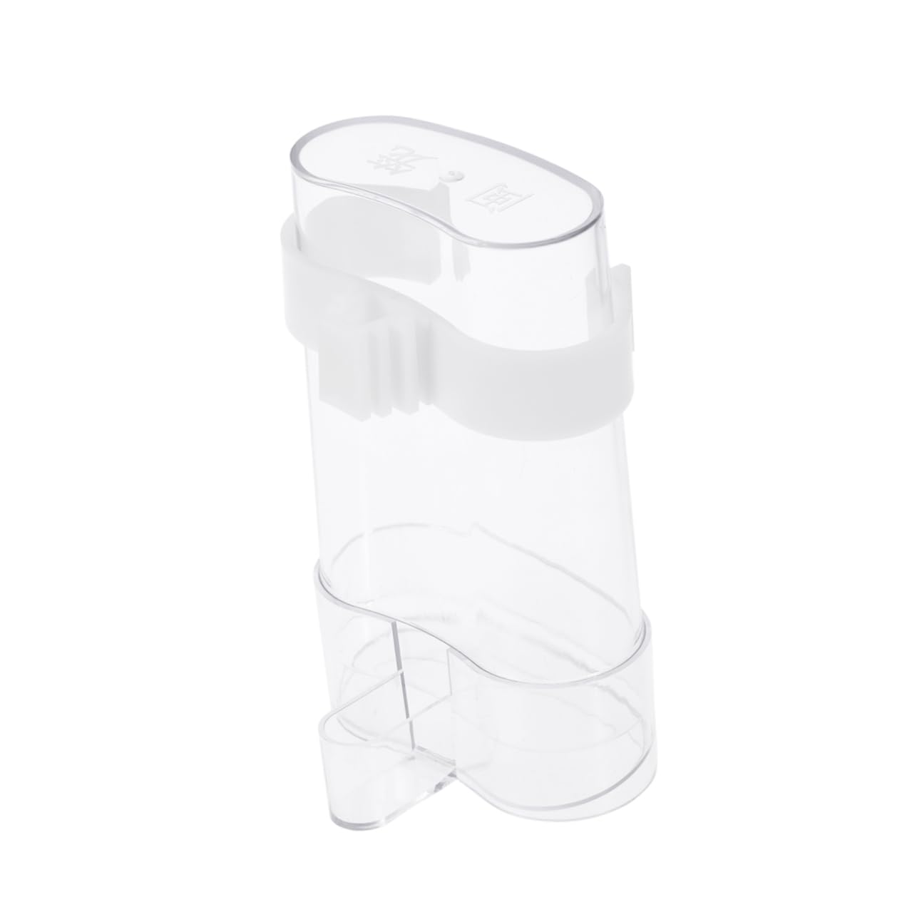 NOLITOY Parrot Water Bowl Bird Feeding Box Portable Feeder Cup Ideal for Parrots and Small Animals Durable Easy Cleaning