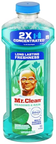 Mr Clean, Liquid Febreze Meadows And Rain Cleaner, 23 Fl Oz image 2