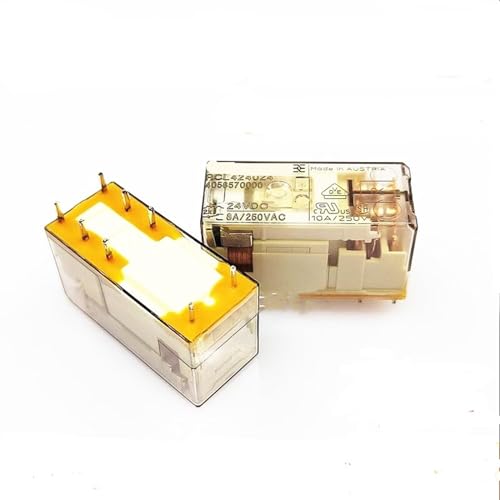 Relais RCL424024 24VDC 8A à 8 broches pour circuits imprimés miniatures