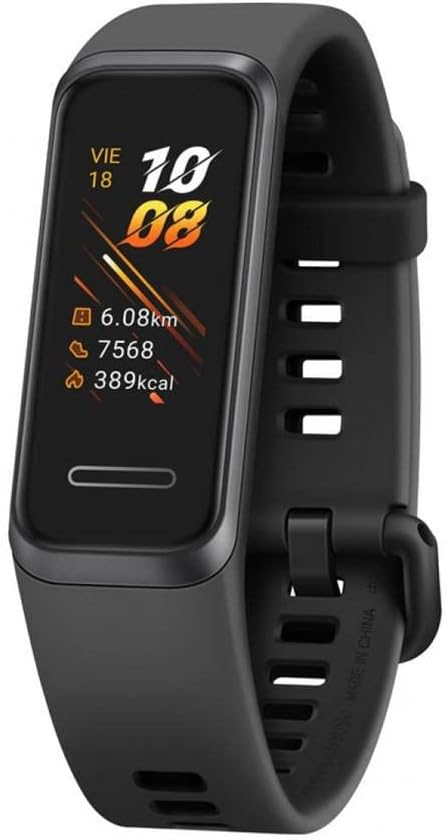 HUAWEI Band 4 Fitness Tracker, Schermo TFT a Colori da 0.96 , Monitoraggio Continuo 24/7, TruSeen TM 3.5, Monitoraggio Scientifico del Sonno, Resistente allAcqua Fino a 5 ATM, Nero (Graphite Black) HUAWEI Band 4 Fitness Tracker, Schermo TFT a Colori da 0.96 , Monitoraggio Continuo 24/7, TruSeen TM 3.5, Monitoraggio Scientifico del Sonno, Resistente allAcqua Fino a 5 ATM, Nero (Graphite Black)