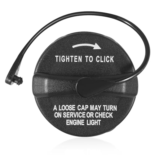Fuel Tank Cap Gas Cap Compatible with 2000-2019 Dodge Ram 1500 2500 3500 Charger Challenger Dart Jeep Wrangler JK Durango Journey Nitro Grand Caravan Caliber Dakota Replace# 52030377AB