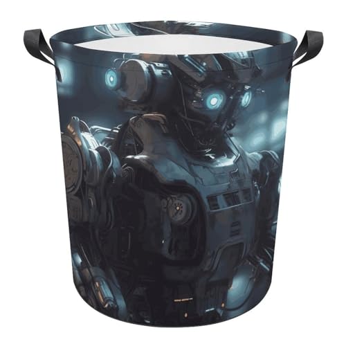Sac à linge Future Robot pliable pour en finir avec le désordre dans la salle de bain