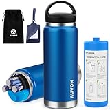 AUVON Large Insulin Pen Cooler for 3-6 Pens with...