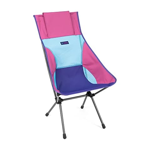 Silla Sunset Helinox, compacta y ligera con bolsillos Cover