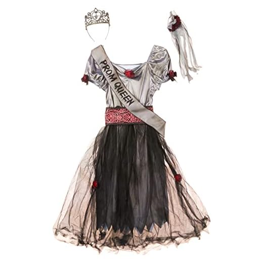 Amscan Halloween - Disfraz de reina zombi, para niñas, de 12 a 14 años