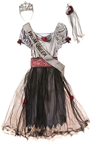 Amscan Halloween - Costume da Regina Zombie, da Ragazza, 12-14...