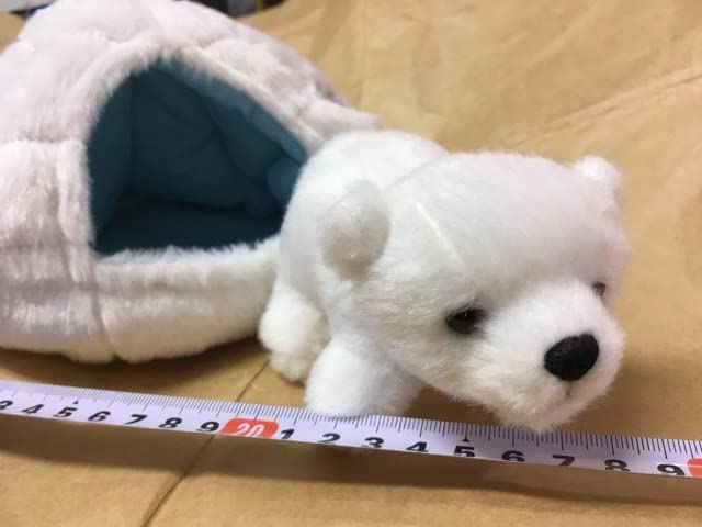 旭山動物園 スノーハウス 北極熊 ぬいぐるみ ホッキョクグマ
