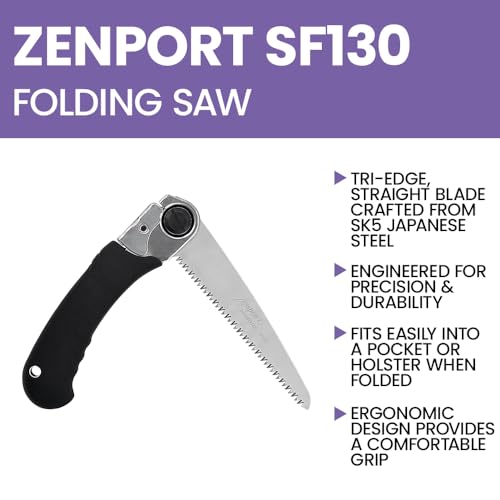 Zenport SF130-3PK Sierras Plegables 3-Pack 5 Pulgadas miniatura 4