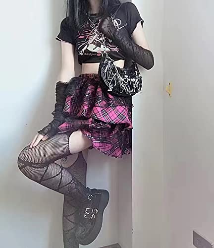 Gothic Aesthetic Purse for Women - PU Gothic Bag Y2K Fashion4