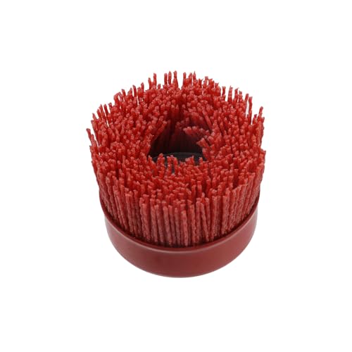 Image of 1Pcs Nylon Cup Brush 3 inch Nylon Filament Brush for Removal Rust Corrosion Paint, Abrasive Filament Cup Brush for Angle Grinder