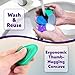 Fidget Toys Adults Sensory Stone: 6 Pack Textured Worry Stone for Autism Kids Calming Down - Fidget Stress Toys for Anxiety Relief - Small Students Prizes Fidget Toys