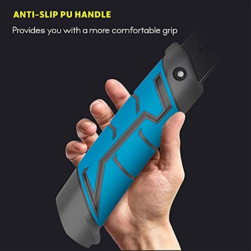 Adjustable Hydraulic Power Twister Arm Exerciser 22-440Lbs Home Chest Expander Muscle Shoulder Training Fitness Equipment Arm Enhanced Exercise Strengthener Grip Bar Abdominal Builder (Blue) #TOP6