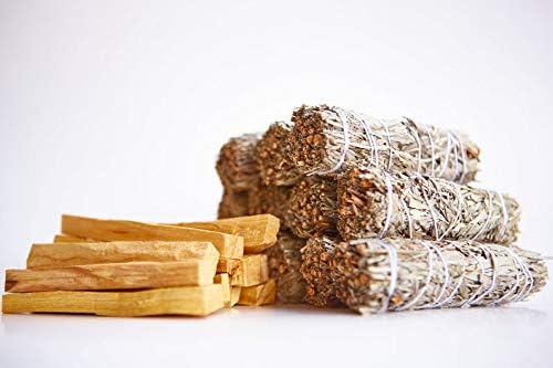 Blue Sage + Palo Santo Wholesale Bundle: 12 Palo Santo Wood & 12 Blue Sage Smudge Sticks