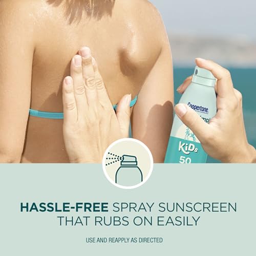 Image of Coppertone Pure and Simple Kids Sunscreen SPF 50, Variety Pack, 2 items