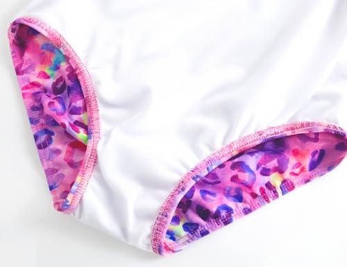Image of Girls Swimsuits One-Piece Bathing Suits Multicolor Kids Sport Summer Beach Swimwear for 2-10 Years Old