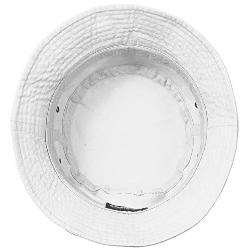 Image of Falari Men Women Unisex Cotton Bucket Hat 100% Cotton Packable for Travel Fishing Hunting Summer Camp