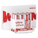 BEVIGOR Lithium AA Batteries 12 Pack, 3500mAh 1.5V High Capacity AA Batteries, Suitable for a Variety of Household Equipment, Security Equipment (Non-Rechargeable)