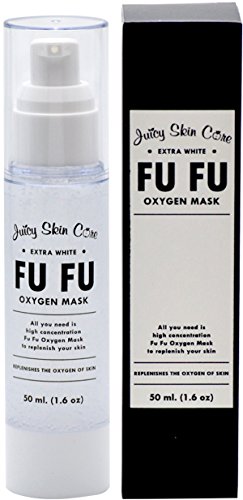 Fu Fu Oxygen Mask By Juicy Skin Care - Facial Mask Acne Oxygen Instant Energizing Mask (1.6 oz)