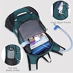 Lightweight Hydration Backpack, Running Backpack with 2L Water Bladder, Hydro Water Daypack for Cycling Hiking Rave for Men Women - Image 4