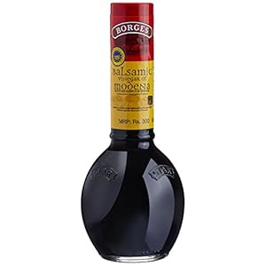 Borges Balsamico Modena Vinegar, Naturally Made Rich in Nutrient and Antioxidants, Intensifies The Flavors- 250ml