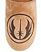 Star Wars Jedi Logo Marrón Pantuflas sin cordones suaves para hombre