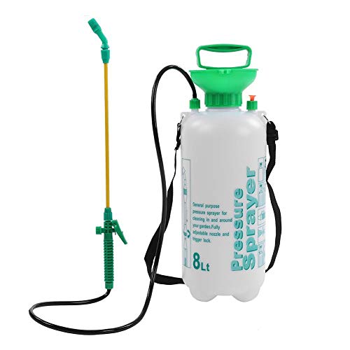 Preisvergleich Produktbild Zoternen (8L) Gartensprüher tragbar Sprüher,Universal Sprüher Gartenspritze, Sicherheit Drucksprüher für Chemikalien und Pestizide geeigne