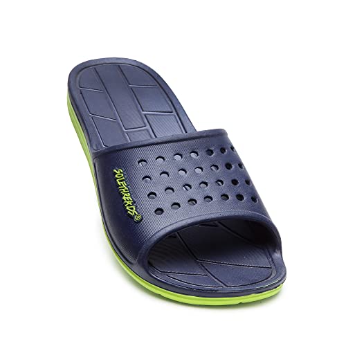 SOLETHREADS EXTRA COMFORT | Super Soft | Comfort | Cushion | Bounce Back | Durable | Embosed footbed | Outdoor | Flip Flops for Men