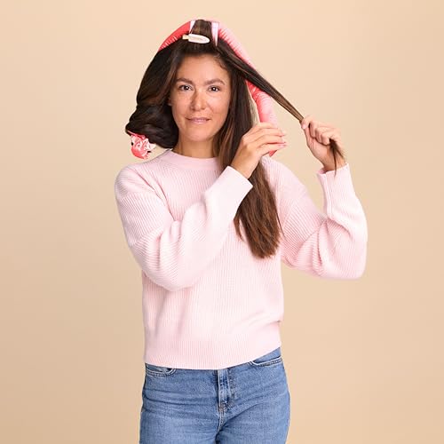 invisibobble GIFT SET Beach Curl L - Hitzefreies Lockenset für große, voluminöse Strandwellen – Enthält 2 Haargummis, 1 Lockenwickler, 1 Haarspange & 1 Lockenband – Perfekt für glamouröse Looks