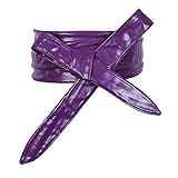 La large ceinture avec ceinture élastique correspond à votre courbe de taille.Taille de taille appropriée:Longueur: 88,58 pouces.