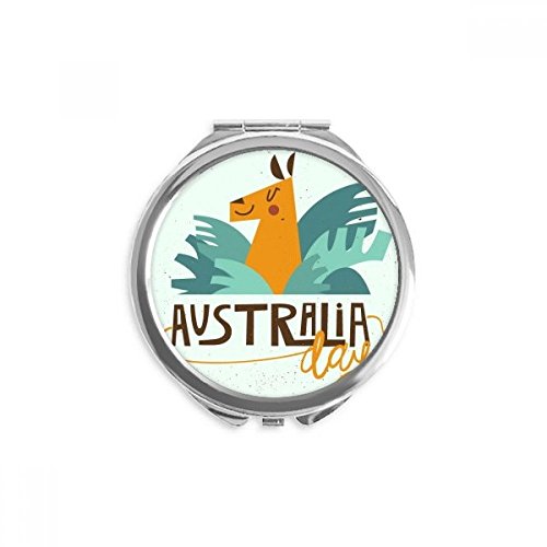 Miroir de poche rond cadeau original multicolore opéra de Sydney