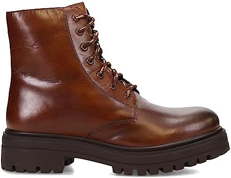 Skechers Women's Teen Rider Ankle Boot, Dark Brown, 5.5 | Image 1